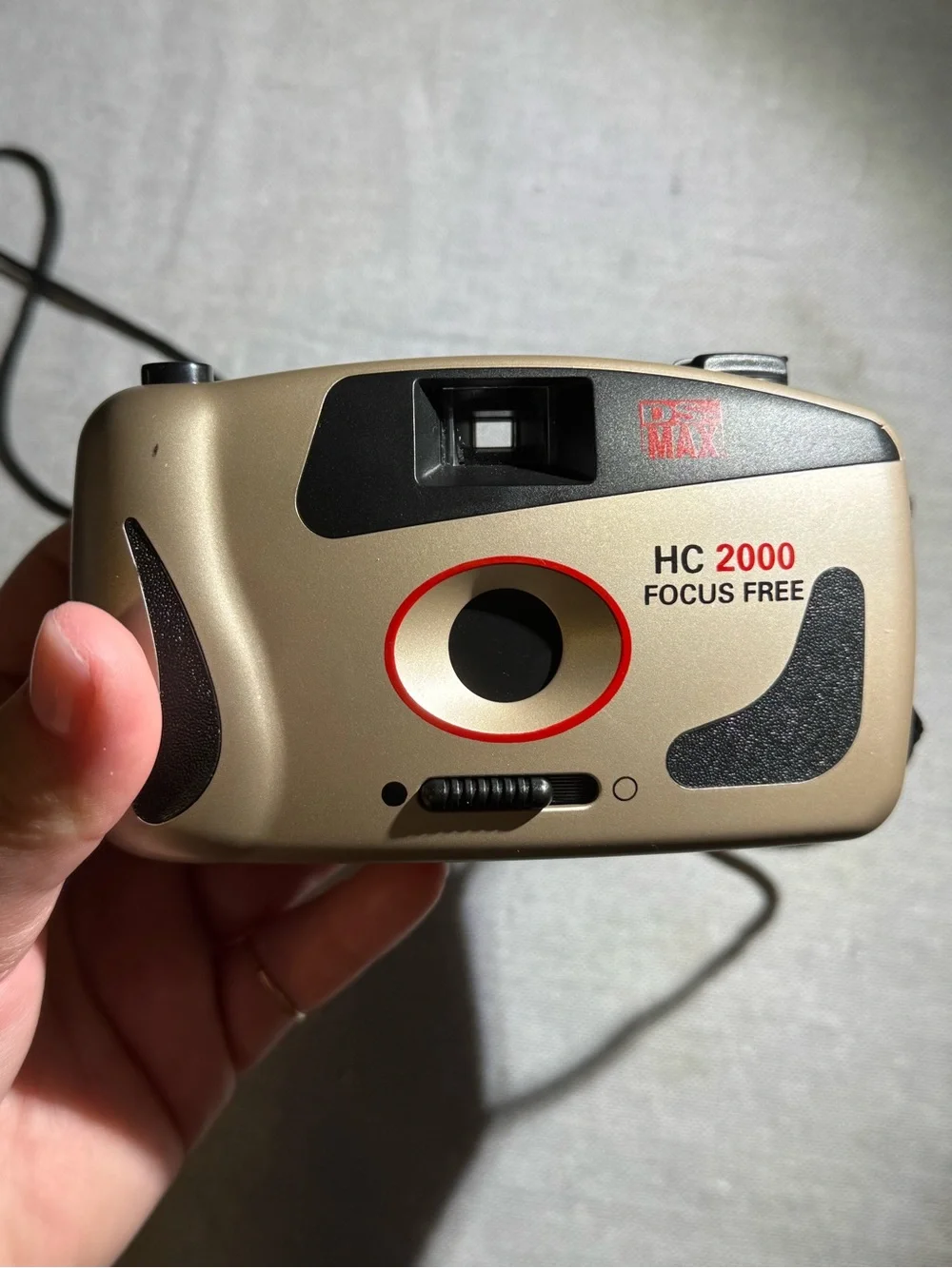 DS-Max HC2000 Focus Free 35mm Point and Shoot Film Camera Untested